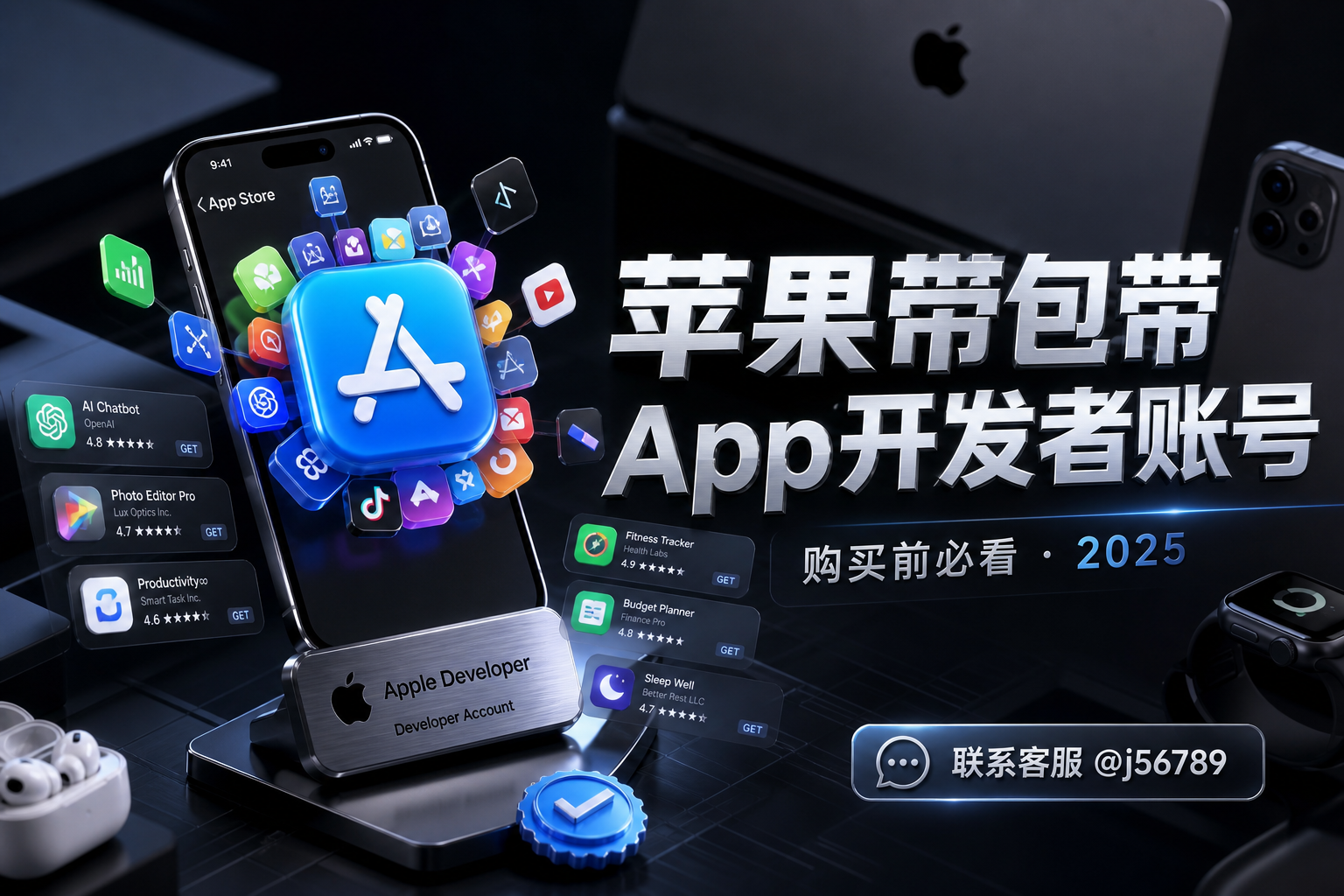 苹果带包带 App 开发者账号：适合什么人？购买前必看（2025）