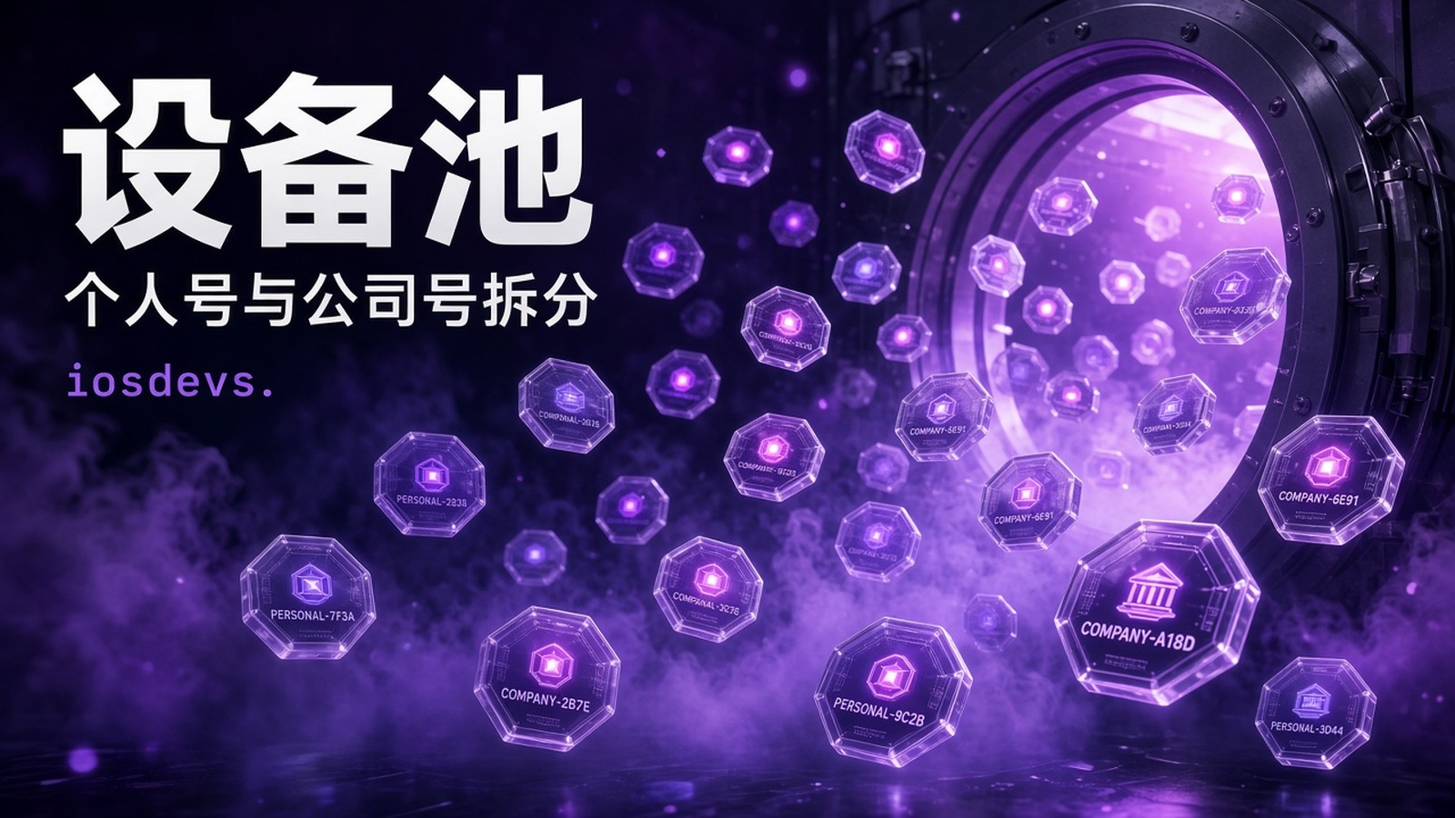 设备 UDID 额度打满:个人号与公司号该怎么拆设备池